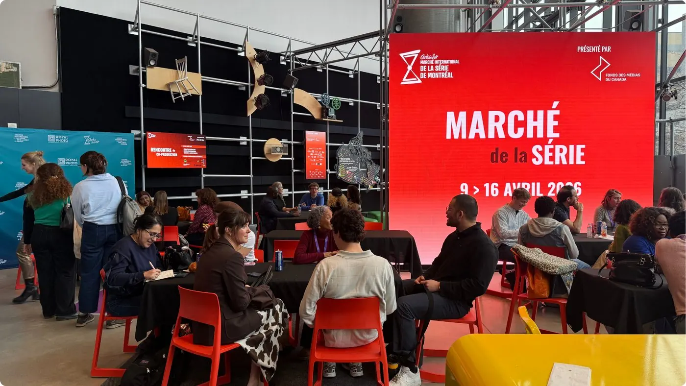 Rencontres professionnelles au Marché de la série